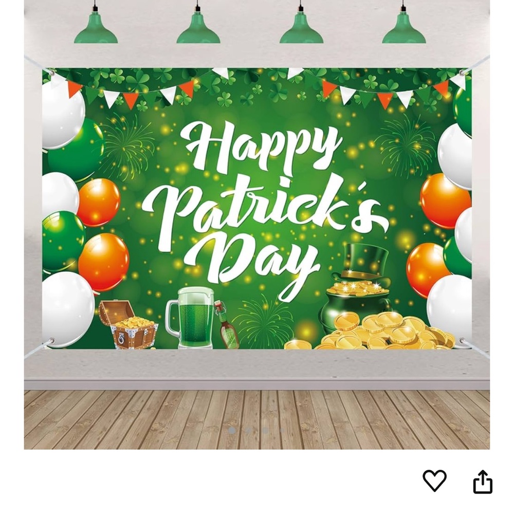 Happy Patrick’s Day Backdrop